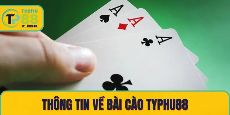Thông tin về bài cào Typhu88